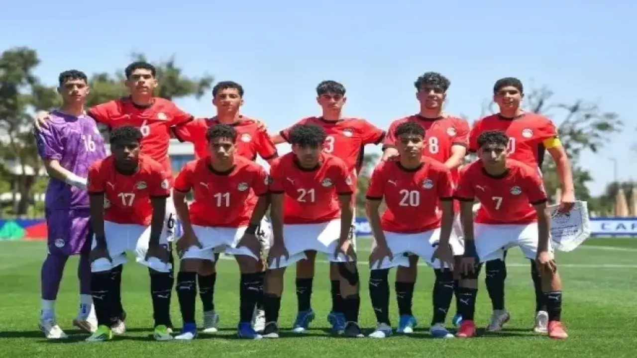 مباراة مصر والمغرب اليوم في كأس الأمم الإفريقية للناشئين على يلا شوت